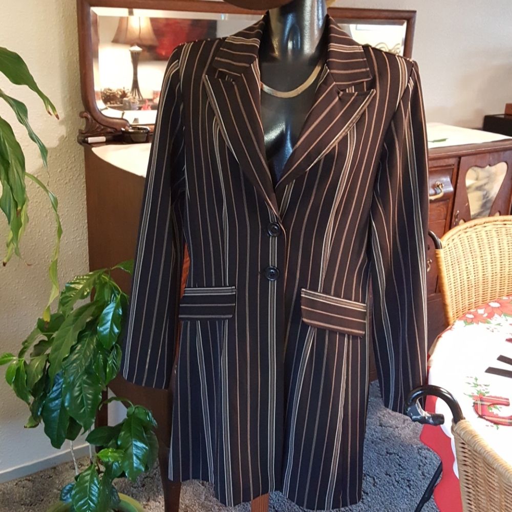 Brown/Cream Blazer